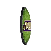 JMU Dukes: On the 50 - Oval Slimline Lighted Wall Sign, NCJMUD-140-22
