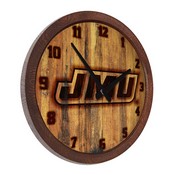 James Madison Dukes: Branded "Faux" Barrel Top Wall Clock, NCJMUD-560-02
