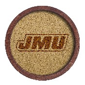 James Madison Dukes: "Faux" Barrel Framed Cork Board, FNB-NCJMUD-632-01A