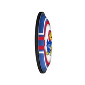 Kansas Jayhawks: Oval Slimline Lighted Wall Sign, FNB-NCKANS-140-01A