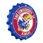 Kansas Jayhawks: Bottle Cap Wall Clock, NCKANS-540-01