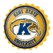 Kent State Golden Flashes: Bottle Cap Wall Sign, NCKENT-210-01
