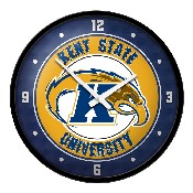 Kent State Golden Flashes: Modern Disc Wall Clock, NCKENT-510-01