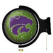 Kansas State Wildcats: On the 50 - Rotating Lighted Wall Sign, NCKNST-115-22
