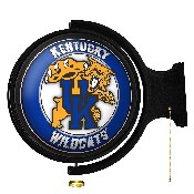 Kentucky Wildcats: Mascot - Original Round Rotating Lighted Wall Sign, NCKWLD-115-02