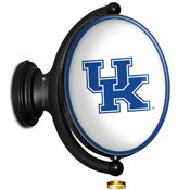 Kentucky Wildcats: Original Oval Illuminated Rotating Wall Sign, FNB-NCKWLD-125-01A