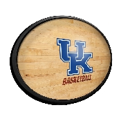 Kentucky Wildcats: Hardwood - Oval Slimline Lighted Wall Sign, NCKWLD-140-12