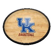 Kentucky Wildcats: Hardwood - Oval Slimline Lighted Wall Sign, NCKWLD-140-12