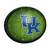 Kentucky Wildcats: On the 50 - Oval Slimline Lighted Wall Sign, NCKWLD-140-22