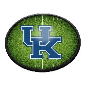 Kentucky Wildcats: On the 50 - Oval Slimline Lighted Wall Sign, NCKWLD-140-22