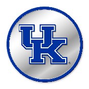 Kentucky Wildcats: Modern Disc Mirrored Wall Sign, NCKWLD-235-01