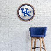 Kentucky Wildcats: "Faux" Barrel Top Mirrored Wall Sign, NCKWLD-245-01