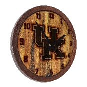 Kentucky Wildcats: Branded "Faux" Barrel Top Wall Clock, NCKWLD-560-02