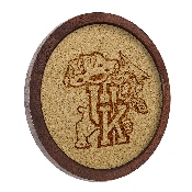 Kentucky Wildcats: Mascot - "Faux" Barrel Framed Cork Board, FNB-NCKWLD-632-02A