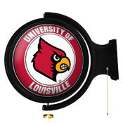 Louisville Cardinals: Original Round Rotating Lighted Wall Sign, NCLOUS-115-01