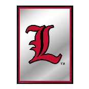 Louisville Cardinals: L - Framed Mirrored Wall Sign, NCLOUS-275-01