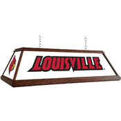 Louisville Cardinals: Premium Wood Pool Table Light
