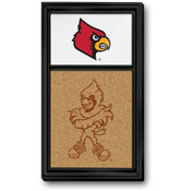 Louisville Cardinals: Cork Note Board, NCLOUS-640-02B