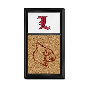 University of Louisville Cardinals: Script L Dual Logo - Cork Note Board, NCLOUS-640-04