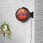 LSU Tigers: Basketball - Original Round Rotating Lighted Wall Sign, NCLSUT-115-11