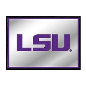LSU Tigers: Framed Mirrored Wall Sign, NCLSUT-265-01