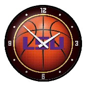 LSU Tigers: Basketball - Modern Disc Wall Clock, NCLSUT-510-11