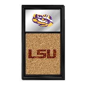 LSU Tigers: Tiger Eye Dual Logo - Mirrored Cork Note Board, NCLSUT-645-04