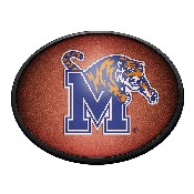 Memphis Tigers: Pigskin - Oval Slimline Lighted Wall Sign, NCMEMP-140-21