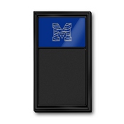 Memphis Tigers: Striped M - Chalk Note Board; AGS-NCMEMP-620-02A