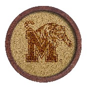 Memphis Tigers: "Faux" Barrel Framed Cork Board, FNB-NCMEMP-632-01A