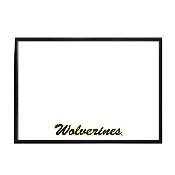 Michigan Wolverines: Framed Dry Erase Wall Sign, FNB-NCMICH-613-01A