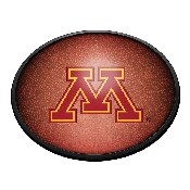 Minnesota Golden Gophers: Pigskin - Oval Slimline Lighted Wall Sign, NCMINN-140-21