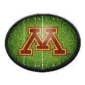 Minnesota Golden Gophers: On the 50 - Oval Slimline Lighted Wall Sign, NCMINN-140-22