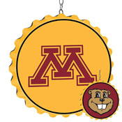 Minnesota Golden Gophers: Round Bottle Cap Dangler, NCMINN-220-01