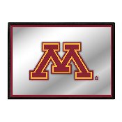 Minnesota Golden Gophers: Framed Mirrored Wall Sign, FNB-NCMINN-265-01A