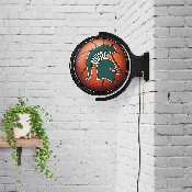 Michigan State Spartans: Basketball - Original Round Rotating Lighted Wall Sign, NCMIST-115-11