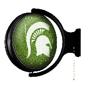 Michigan State Spartans: On the 50 - Rotating Lighted Wall Sign, NCMIST-115-22