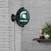 MSU - Michigan State Spartans Rotating LED Team Spirit Wall Sign, FNB-NCMIST-125