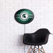 MSU - Michigan State Spartans Slimline LED Team Spirit Wall Sign FNB-NCMIST-140