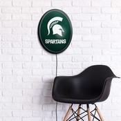 MSU - Michigan State Spartans Slimline LED Team Spirit Wall Sign FNB-NCMIST-140