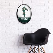 MSU - Michigan State Spartans Slimline LED Team Spirit Wall Sign FNB-NCMIST-140