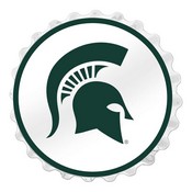 MSU - Michigan State Spartans Team Spirit Bottle Cap Wall Sign FNB-NCMIST-210