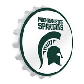MSU - Michigan State Spartans Team Spirit Bottle Cap Wall Sign FNB-NCMIST-210