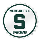 Michigan State Spartans: Block S - Bottle Cap Wall Light, NCMIST-215-02