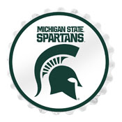 Michigan State Spartans: Bottle Cap Wall Light, NCMIST-215-03