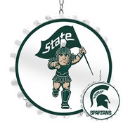 MSU - Michigan State Spartans Team Spirit Bottle Cap Dangler, FNB-NCMIST-220
