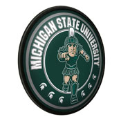 Michigan State Spartans: Sparty - Modern Disc Wall Sign, NCMIST-230-02