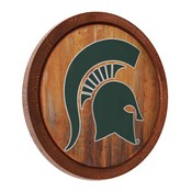 MSU - Michigan State Spartans 20" Barrel Team Logo Wall Sign, FNB-NCMIST-240