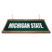 MSU - Michigan State Spartans 49" Premium Wood Pool Table Light, FNB-NCMIST-330