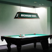 MSU - Michigan State Spartans 49" Premium Wood Pool Table Light, FNB-NCMIST-330